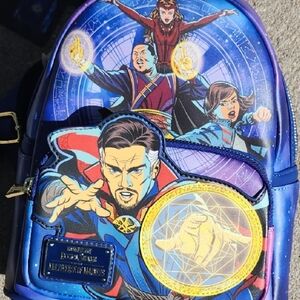 Marvel Dr. Strange Multiverse of Madness LOUNGEFLY with hard tag